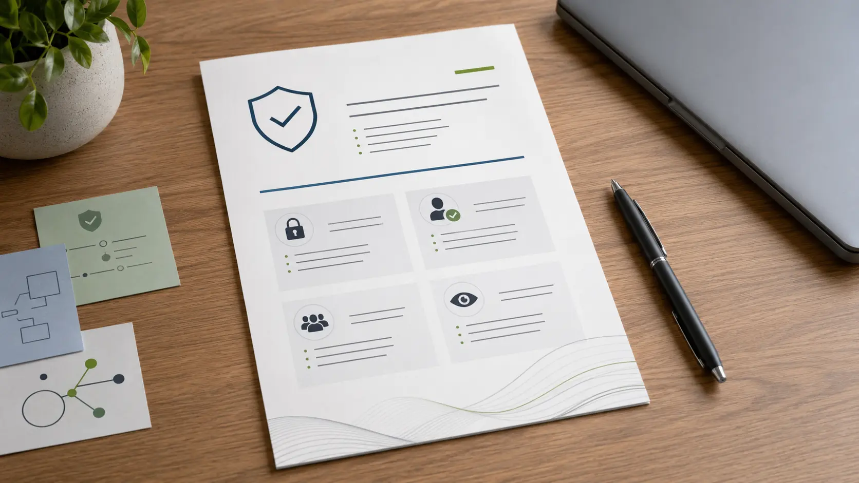 Krótki dokument z zasadami odpowiedzialnego użycia AI w zespole